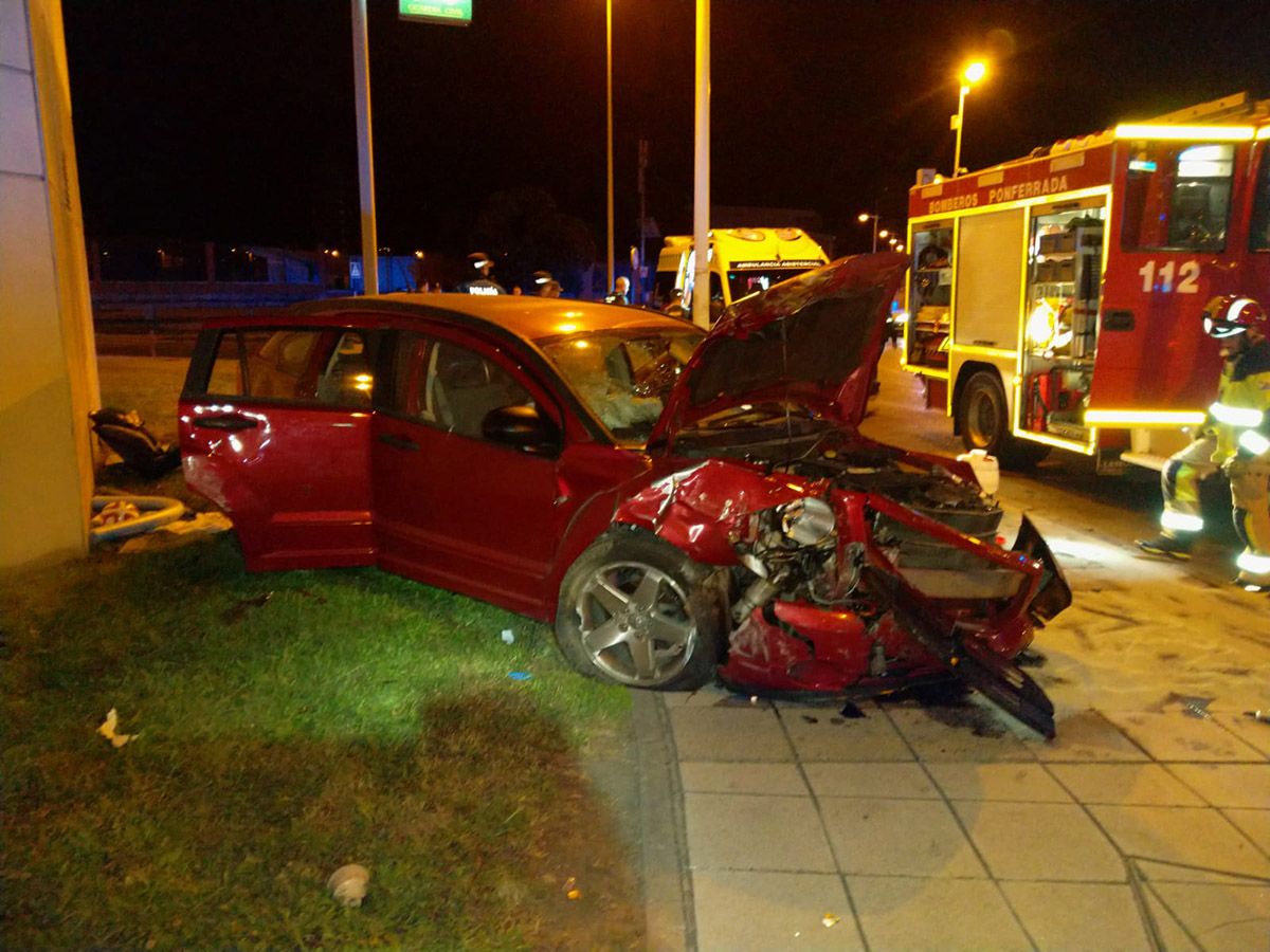 choque coche ponferrada choque coche ponferrada