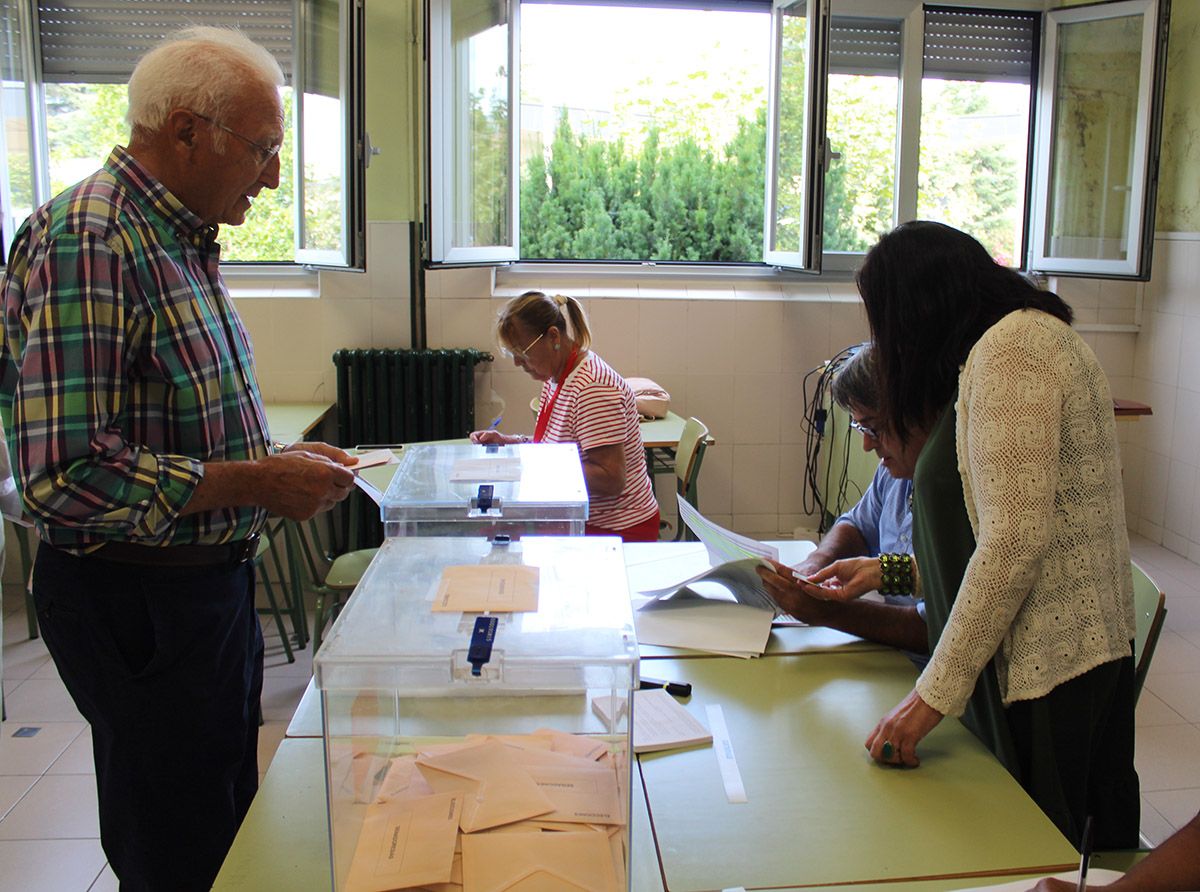 Votaciones en las elecciones del 23J en Ponferrada