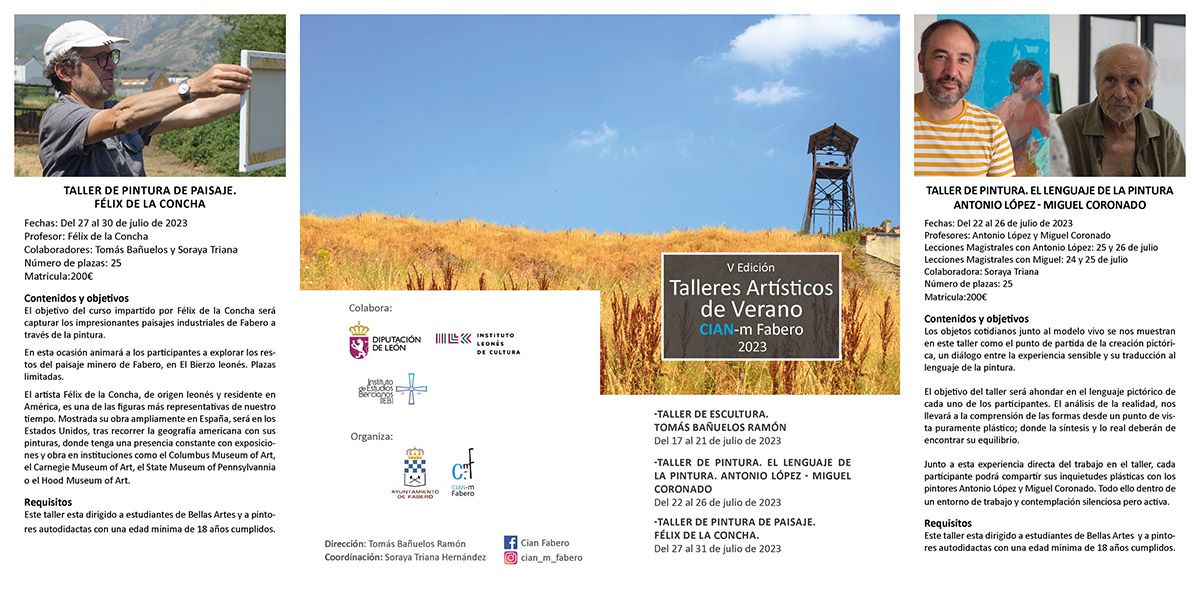 talleres verano pintura fabero