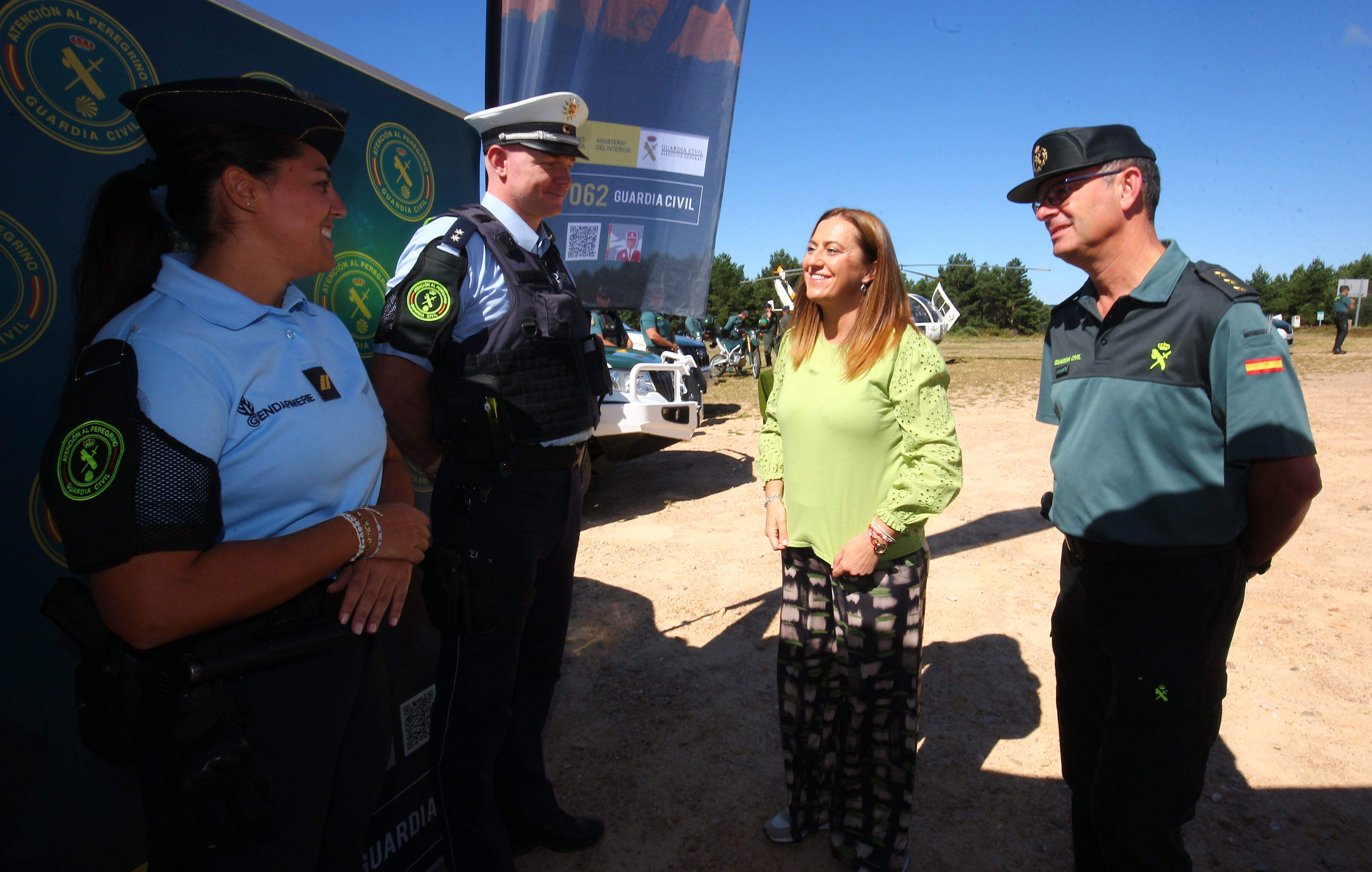 Presentación del operativo para el Camino de Santiago en la provincia de León y la campaña ‘No estás sola’