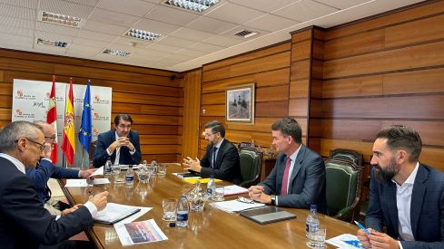 Reunión entre la consejería de Medio Ambiente y Endesa