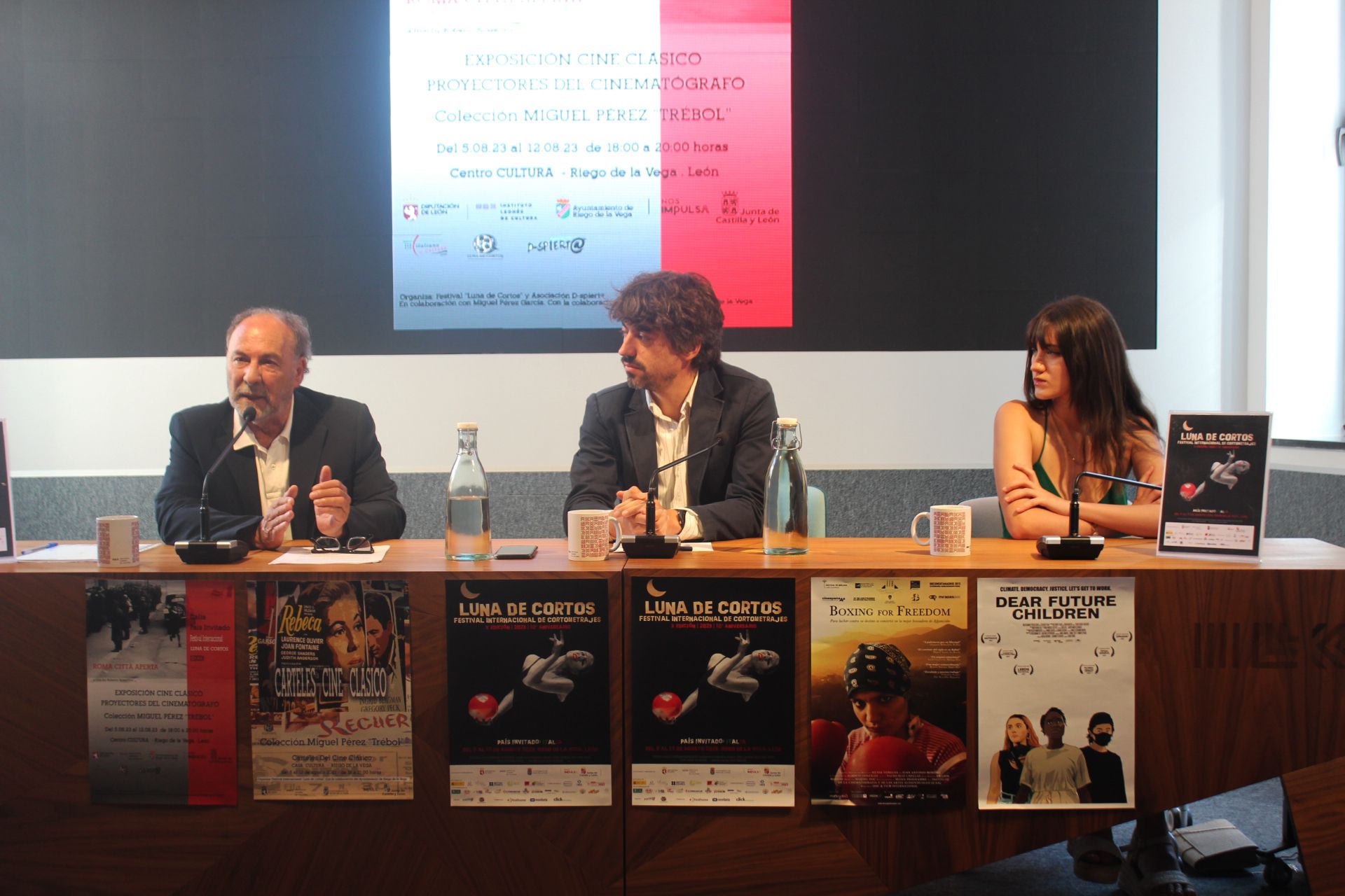 La Diputación de León y Balbino Ferrero presentan la décima edición del festival de cortometrajes 'Luna de Cortos' 
