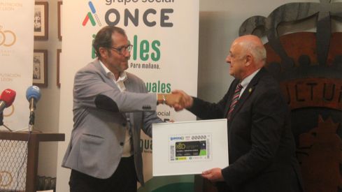 La Cultural y Deportiva Leonesa celebra su Centenario con el Cipón de Fin de Semana de la ONCE