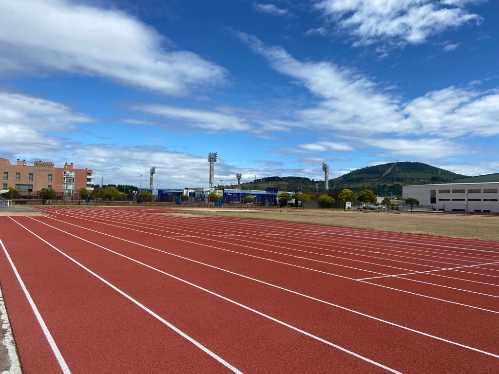 Imagen de las pistas del Colomán Trabado tras su remodelación Imagen de las pistas del Colomán Trabado tras su remodelación