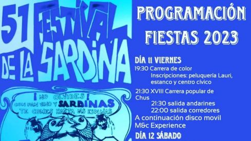 Cartel de las Fiestas de Fuentesnuevas.