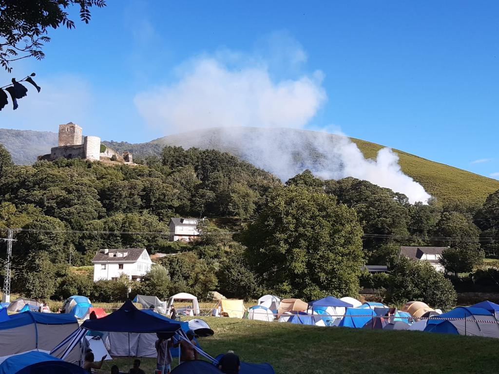 Incendio en Balboa, la localidad se encuentra celebrando el Festival Reggaeboa