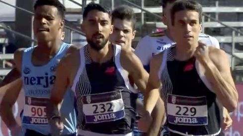 Saúl Ordóñez se ha clasificado por tiempos para la final de 800 metros en el Campeonato de España 