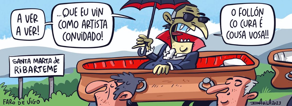 Viñeta procesión ataúdes Viñeta procesión ataúdes