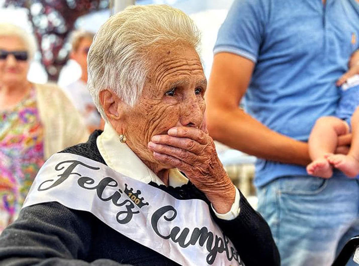 Eugenia Álvarez cumple 100 años