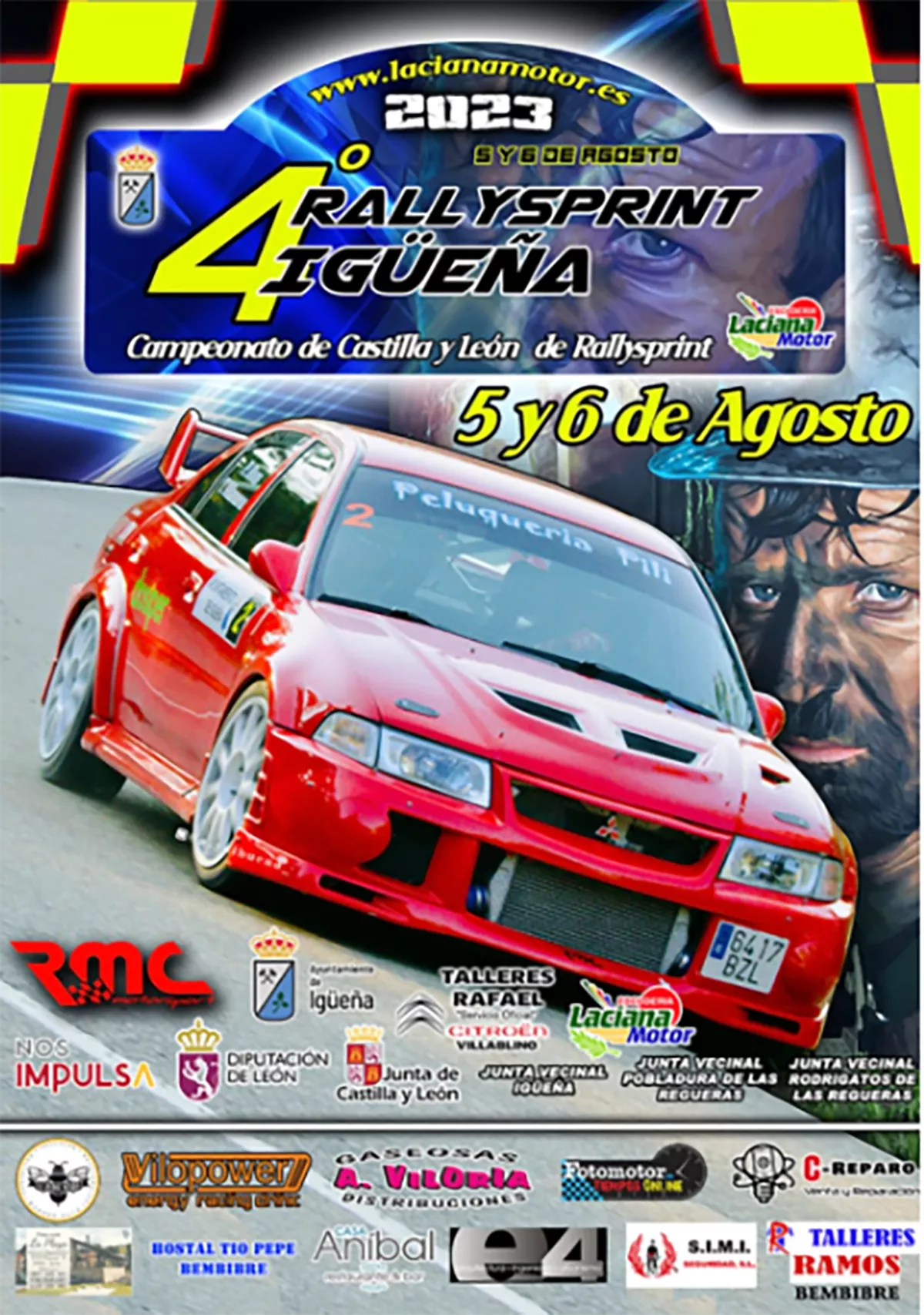 cartel Rally Igüeña