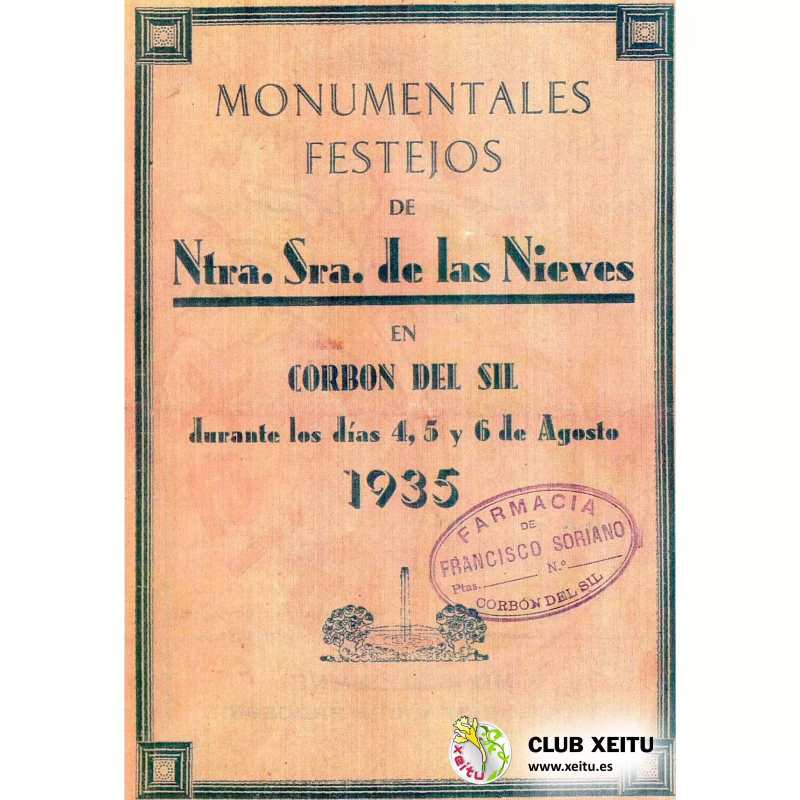 Programa fiestas Corbón del Sil | Club Xeitu