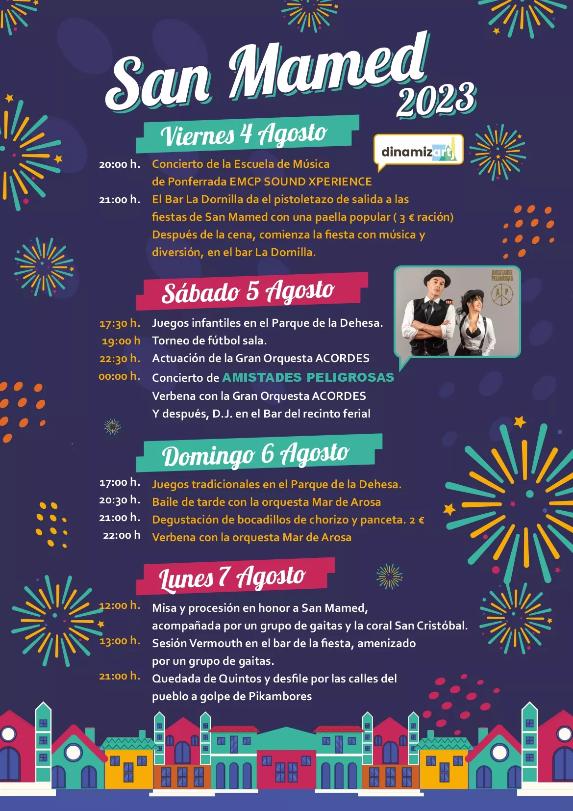 Programa fiestas Cabañas de la Dornilla 