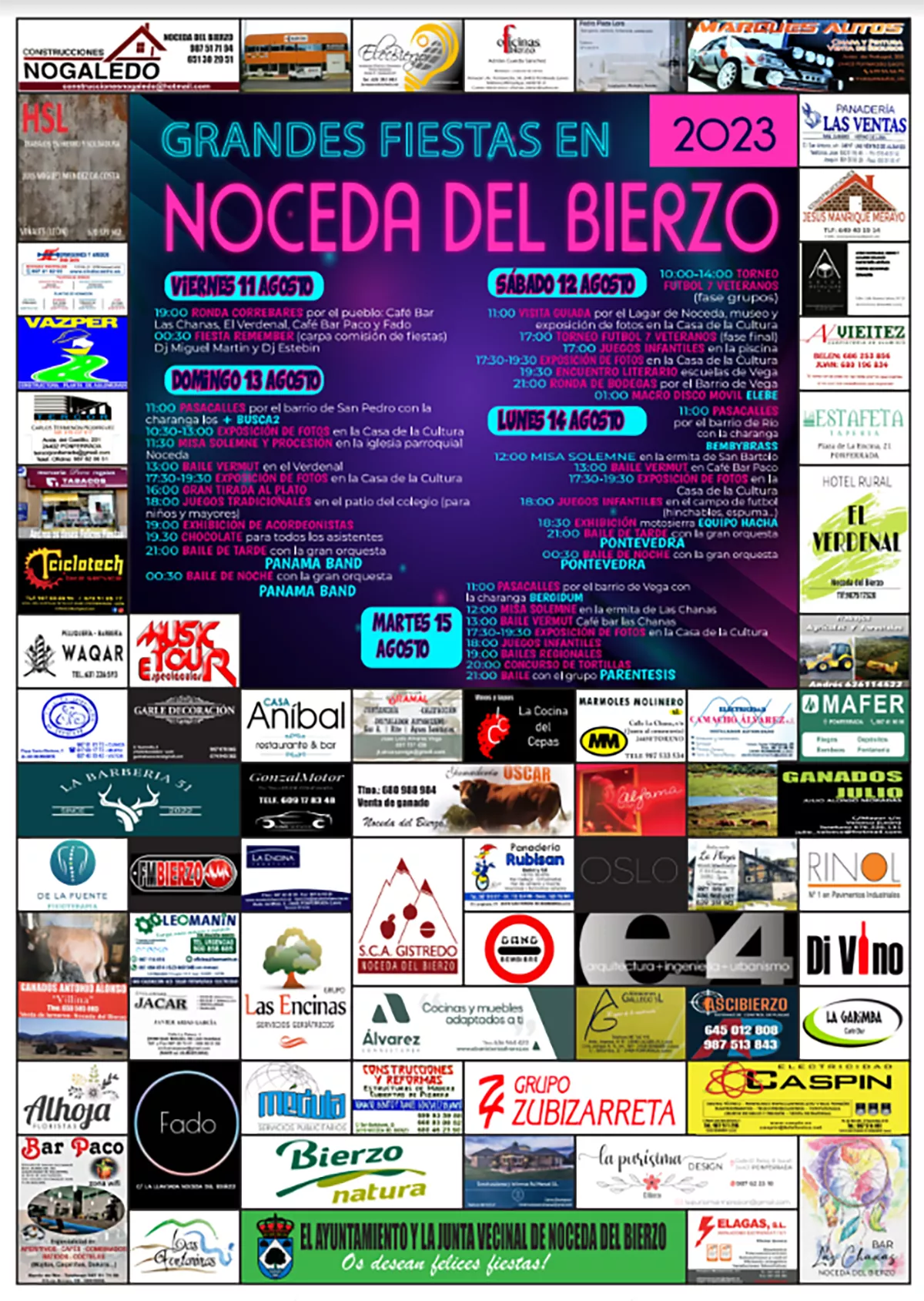 cartel fiestas noceda