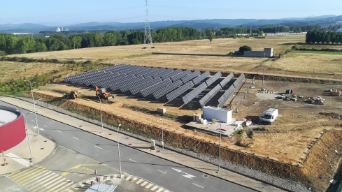 Parque fotovoltaico 'Somozas Solar' en El Bierzo y Maragatería