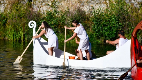  Batalla naval de la Ludus Bergidum de Cacabelos