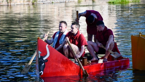  Batalla naval de la Ludus Bergidum de Cacabelos