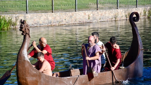  Batalla naval de la Ludus Bergidum de Cacabelos
