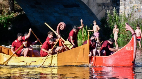  Batalla naval de la Ludus Bergidum de Cacabelos