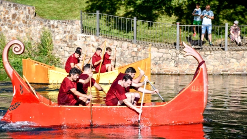  Batalla naval de la Ludus Bergidum de Cacabelos