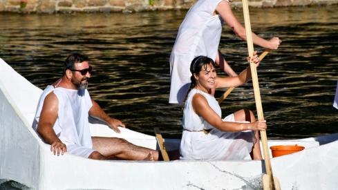 Batalla naval de la Ludus Bergidum de Cacabelos