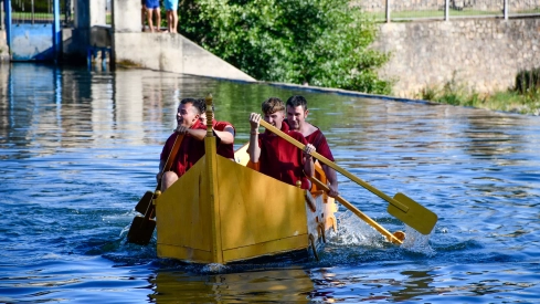  Batalla naval de la Ludus Bergidum de Cacabelos