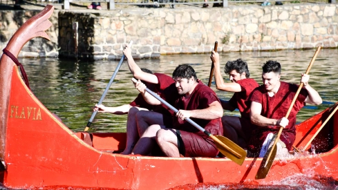  Batalla naval de la Ludus Bergidum de Cacabelos