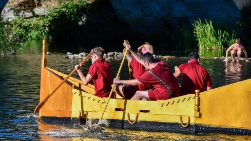  Batalla naval de la Ludus Bergidum de Cacabelos