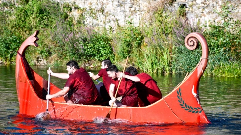  Batalla naval de la Ludus Bergidum de Cacabelos