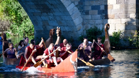 Batalla naval de la Ludus Bergidum de Cacabelos Batalla naval de la Ludus Bergidum de Cacabelos
