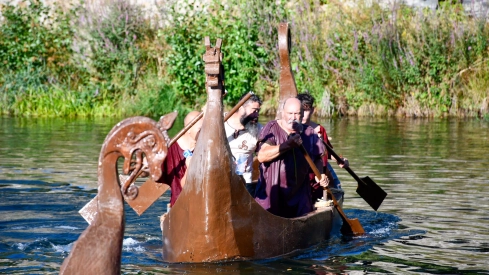  Batalla naval de la Ludus Bergidum de Cacabelos
