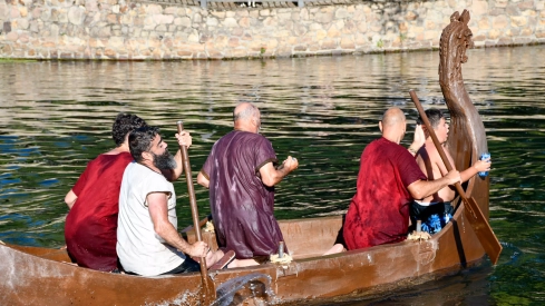  Batalla naval de la Ludus Bergidum de Cacabelos
