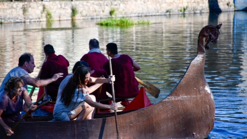 Batalla naval de la Ludus Bergidum de Cacabelos