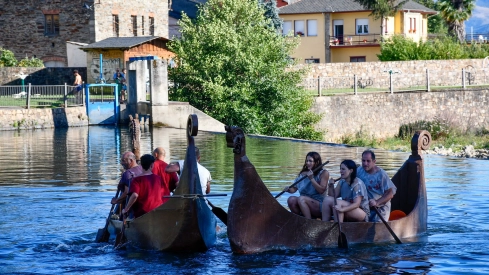 Batalla naval de la Ludus Bergidum de Cacabelos