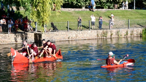 Batalla naval de la Ludus Bergidum de Cacabelos Batalla naval de la Ludus Bergidum de Cacabelos