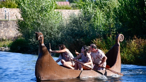 Batalla naval de la Ludus Bergidum de Cacabelos