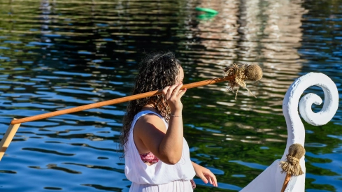 Batalla naval de la Ludus Bergidum de Cacabelos Batalla naval de la Ludus Bergidum de Cacabelos