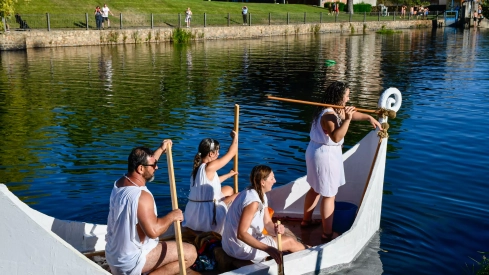Batalla naval de la Ludus Bergidum de Cacabelos