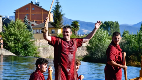 Batalla naval de la Ludus Bergidum de Cacabelos Batalla naval de la Ludus Bergidum de Cacabelos