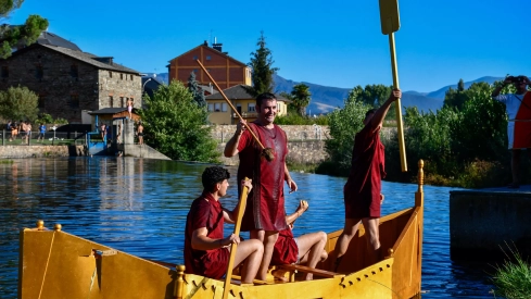 Batalla naval de la Ludus Bergidum de Cacabelos Batalla naval de la Ludus Bergidum de Cacabelos