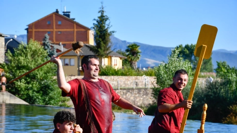 Batalla naval de la Ludus Bergidum de Cacabelos Batalla naval de la Ludus Bergidum de Cacabelos