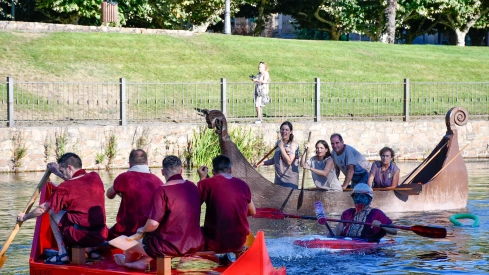 Batalla naval de la Ludus Bergidum de Cacabelos Batalla naval de la Ludus Bergidum de Cacabelos