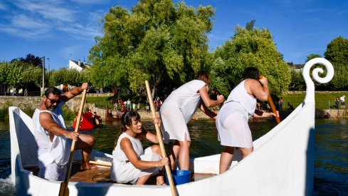 Batalla naval de la Ludus Bergidum de Cacabelos Batalla naval de la Ludus Bergidum de Cacabelos