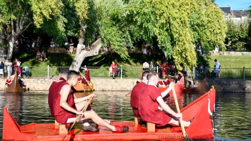 Batalla naval de la Ludus Bergidum de Cacabelos