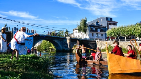 Batalla naval de la Ludus Bergidum de Cacabelos Batalla naval de la Ludus Bergidum de Cacabelos