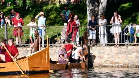 Batalla naval de la Ludus Bergidum de Cacabelos