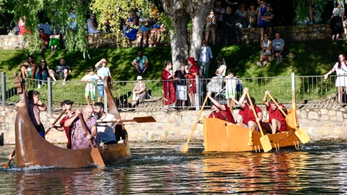 Batalla naval de la Ludus Bergidum de Cacabelos Batalla naval de la Ludus Bergidum de Cacabelos