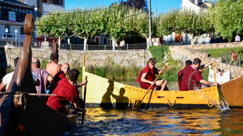 Batalla naval de la Ludus Bergidum de Cacabelos Batalla naval de la Ludus Bergidum de Cacabelos