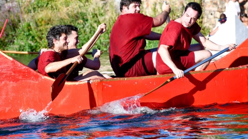 Batalla naval de la Ludus Bergidum de Cacabelos Batalla naval de la Ludus Bergidum de Cacabelos