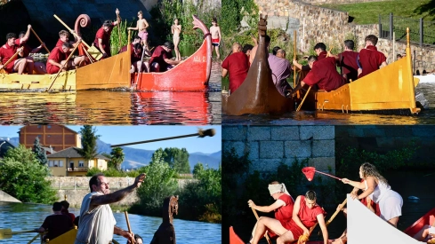 Batalla naval de la Ludus Bergidum de Cacabelos Batalla naval de la Ludus Bergidum de Cacabelos