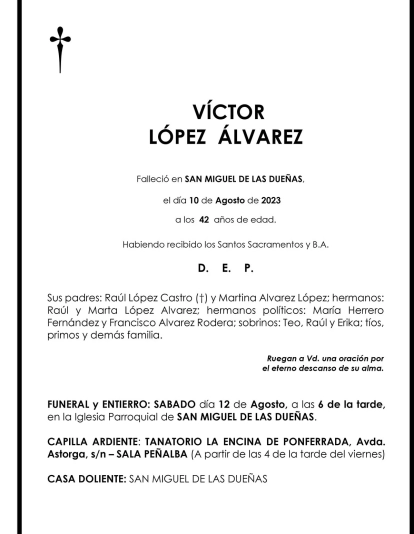 VICTOR LOPEZ ALVAREZ 